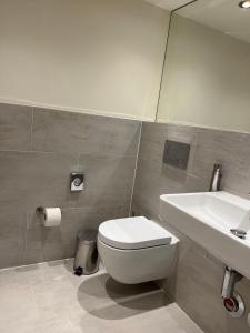 Vannituba majutusasutuses Seaside-Amrum-8 +1 foto