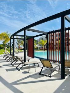 Πισίνα στο ή κοντά στο Tropical Escape