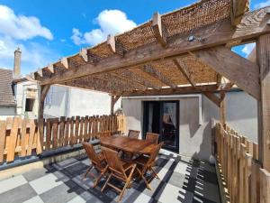 Balkón nebo terasa v ubytování L'Atelier des Rêves