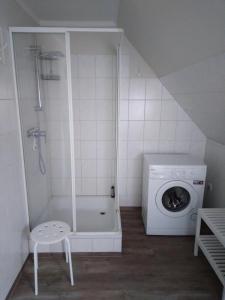 Koupelna v ubytování Appartement In Nindorf Mit Garten