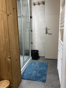 Koupelna v ubytování Studio montagne