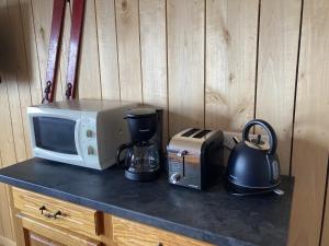 Kuchyň nebo kuchyňský kout v ubytování Studio montagne