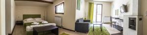 Postel nebo postele na pokoji v ubytování Hotel Restaurant 6ATO RiLa