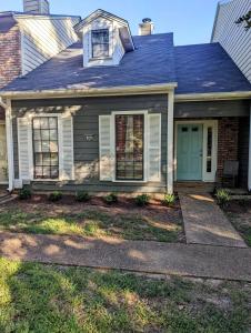 Bygningen som feriehuset ligger i