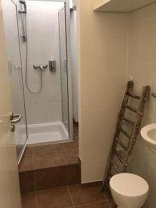 Koupelna v ubytování Konoba