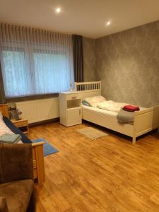 Postel nebo postele na pokoji v ubytování Gästehaus Atrico Haus 106