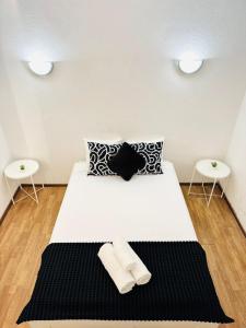 Ένα ή περισσότερα κρεβάτια σε δωμάτιο στο Apartment in Vilamoura Park