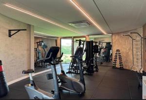 Fitness centrum a/nebo fitness zařízení v ubytování Beach Class Summer Residence 305 D