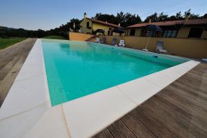 Πισίνα στο ή κοντά στο Ferienhaus Il Caratello
