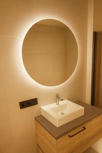 Ένα μπάνιο στο Appartment Krimmler Bergtraum