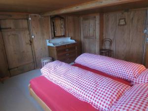 Postel nebo postele na pokoji v ubytování Biohof Langberg + 19 fotografií