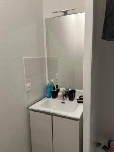 Kuchyň nebo kuchyňský kout v ubytování Propre et cosy appartement