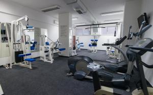 Fitness centrum a/nebo fitness zařízení v ubytování Hotel Jadran Neum