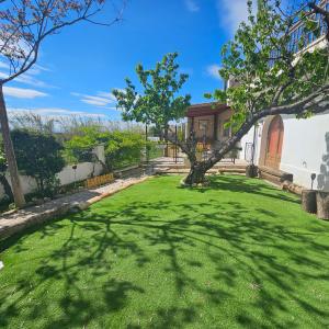 Zahrada ubytování Casa Rural "OLIVER" Bardenas