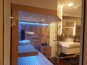 Ένα μπάνιο στο Am Apartments