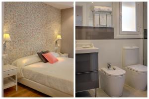 Ванная комната в Hotel Malaga Picasso
