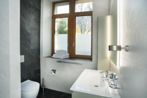 Vannituba majutusasutuses Auberge de Morcles