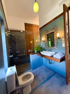 Vannituba majutusasutuses Harmonie By Ayuthantra