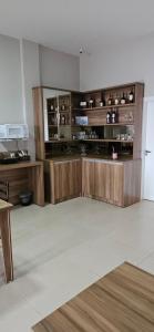 Η κουζίνα ή μικρή κουζίνα στο Hotel Querência +24 φωτογραφίες