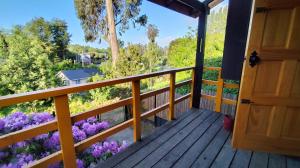 Κήπος έξω από το Cabanas Yessi