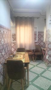 Et opholdsområde på appartement bab boujloud