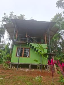 Zahrada ubytování Casita Manakin