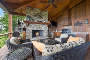 Χώρος καθιστικού στο Sweet Autumn at Blue Ridge Mountain Club