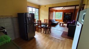 Η κουζίνα ή μικρή κουζίνα στο Cabanas Yessi