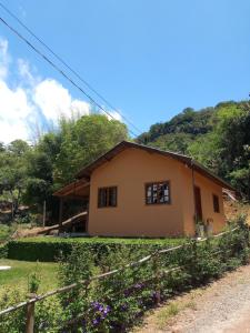 Bygningen som feriehuset ligger i