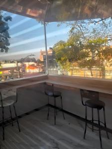 Balkón nebo terasa v ubytování Hotel Capitalino Central + 48 fotografií