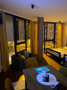 Et opholdsområde på Staša Apartmani