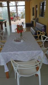 Posezení v ubytování Rancho Serra do Ouro