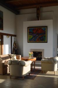 Istumisnurk majutusasutuses Ferienhaus In Weenzen Mit Großem Garten