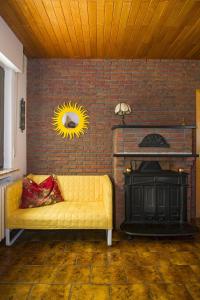 Posezení v ubytování Gemütliches Ferienhaus In Hasenfeld Mit Großem Garten