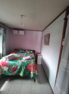 Postel nebo postele na pokoji v ubytování Chez Angele