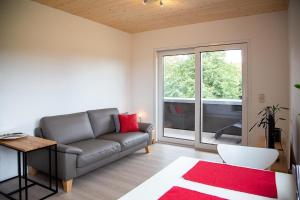 Posezení v ubytování Ferienwohnung Im Illertal