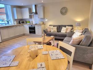 Köök või kööginurk majutusasutuses 2 Chapel Mews Sidmouth