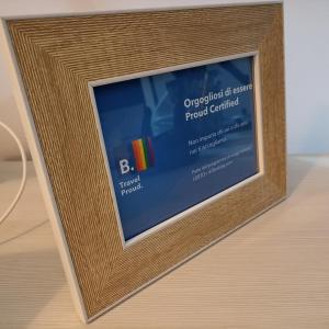 Certifikát, hodnocení, plakát nebo jiný dokument vystavený v ubytování Casa Mole, Roma