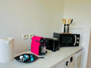 Kuchyň nebo kuchyňský kout v ubytování Le Petit S - Disneyland - Parking gratuit + 10 fotografií