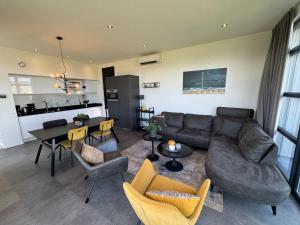 Χώρος καθιστικού στο Chalet Sonnenplätzchen Zweite Reihe Haus Nr 229 +11 φωτογραφίες