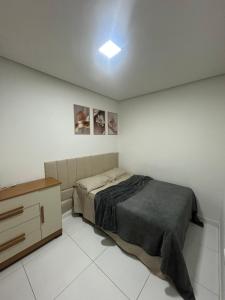 Giường trong phòng chung tại Casa siles