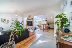 Χώρος καθιστικού στο Villa Tudor Mit Atemberaubender Aussicht