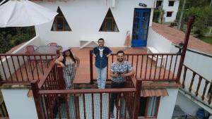 Μπαλκόνι ή βεράντα στο Mirador De Las Pirámides