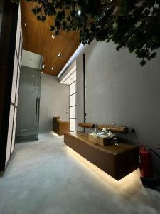 Posezení v ubytování Foot Repose