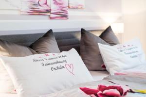 Χώρος καθιστικού στο Appartement Orchidee