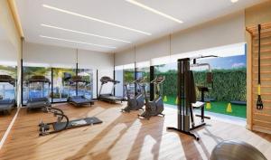 Gimnasio o equipo deportivo en Alto Padrão e Tranquilidade no Litorial Norte