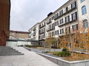 Το κτήριο όπου στεγάζεται  το διαμέρισμα