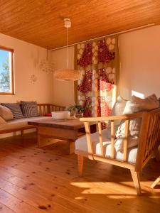 Et opholdsområde på Relaxing Archipelago Cottage Near Stockholm