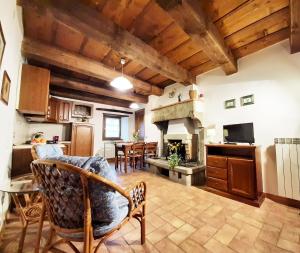 Η κουζίνα ή μικρή κουζίνα στο Il Caminetto