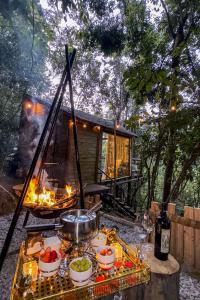 Nápoje v ubytování Cabana da mata